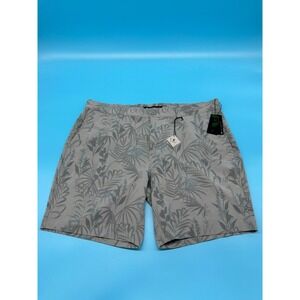 Travis Mathew Shorts Men s‎ 40 Gray Floral Coastal Canyon Golf Performance